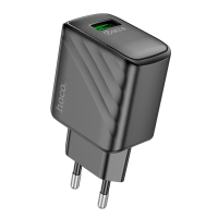 Зарядний пристрій Hoco CS21A 18W 3A USB-A black