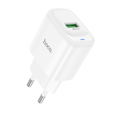 Зарядний пристрій Hoco C140A 18W 3A USB-A white