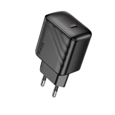 Зарядний пристрій Hoco CS24A 25W 3A USB-С black