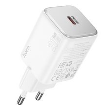 Зарядний пристрій Hoco N40 20W 3A USB-C white