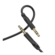 Audio кабель AUX Borofone BL16 3.5мм 1м black