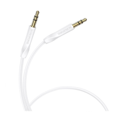 Audio кабель AUX Borofone BL16 3.5мм 1м white