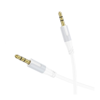 Audio кабель AUX Borofone BL19 3.5мм 1м white