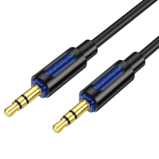 Audio кабель AUX Borofone BL20 3.5мм 1м black