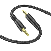 Audio кабель AUX Hoco UPA25 3.5мм 1м black
