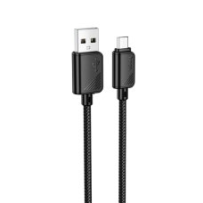 Кабель Hoco X113 Beneficio USB-A to Micro USB 12W 2.4A 1м black
