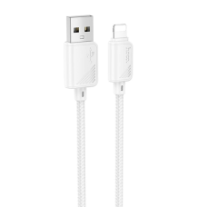 Кабель Hoco X113 Beneficio USB-A to Lightning 12W 2.4A 1м white
