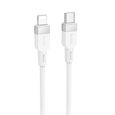Кабель Hoco X109 Type-C to Lightning 27W 3A 1м white