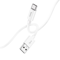 Кабель Hoco X87 Magic silicone USB-A to Type-C 15W 3A 1м white
