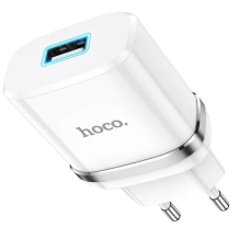 Зарядний пристрій Hoco N1 12W 2.4A USB-A white