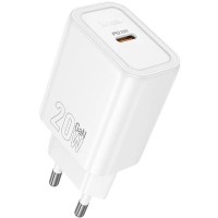 Зарядний пристрій Hoco N60 20W 3A USB-C white