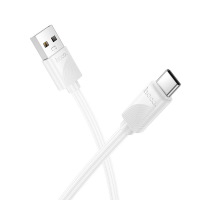 Кабель Hoco X114 USB-A to Type-C 15W 3A 1м white