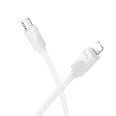 Кабель Hoco X114 Type-C to Lightning 27W 3A 1м white