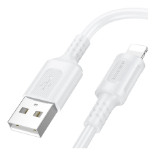 Кабель Borofone BX111 USB-A to Lightning 12W 2.4A 1м white