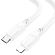 Кабель Borofone BX81 Type-C to Lightning 20W 3A 1м white