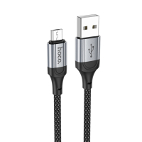 Кабель Hoco X102 USB-A to Micro USB 12W 2.4A 1м black