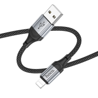 Кабель Hoco X102 USB-A to Lightning 12W 2.4A 1м black