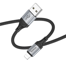 Кабель Hoco X102 USB-A to Lightning 12W 2.4A 1м black