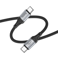 Кабель Hoco X102 Type-C to Type-C 60W 3A 1м black