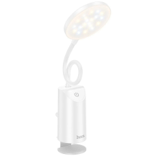 Лампа настільна LED Hoco HX10 Clip (1200mAh) white