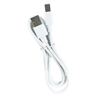 Кабель Husky L02 USB-A to Type-C 15W 3A 1м (long pin 10мм) white