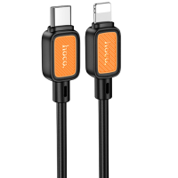 Кабель Hoco X108 Type-C to Lightning 27W 3A 1м black