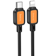 Кабель Hoco X108 Type-C to Lightning 27W 3A 1м black