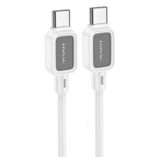 Кабель Hoco X108 Type-C to Type-C 60W 3A 1м white