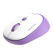 Мишка бездротова MeeTion R571 white purple