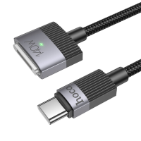Кабель Hoco U141 Magnetic Type-C to Magnetic 3 7A 1.8м black