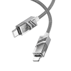 Кабель Borofone BU42 Octavia Type-C to Lightning 60W 3A 1.2м gray