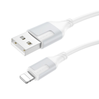 Кабель Borofone BX101 Creator USB-A to Lightning 12W 2.4A 1м white