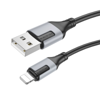 Кабель Borofone BX101 Creator USB-A to Lightning 12W 2.4A 1м black
