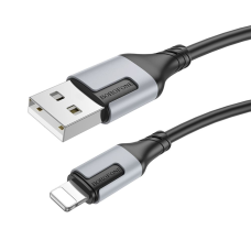 Кабель Borofone BX101 Creator USB-A to Lightning 12W 2.4A 1м black