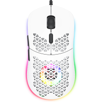 Мишка дротова ігрова Onikuma CW911 white