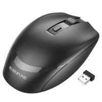 Мишка бездротова Borofone BG7 black