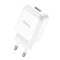 Зарядний пристрій Hoco N2 10W 2.1A USB-A white