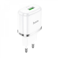 Зарядний пристрій Hoco N3 18W 3A USB-A white