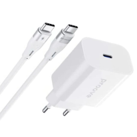 Зарядний пристрій Proove Rapid 30W 3A USB-C з кабелем C-C white