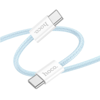 Кабель Hoco X104 Type-C to Type-C 60W 3A 2м blue