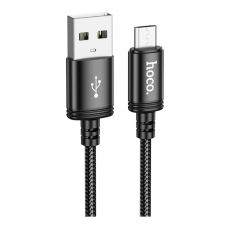 Кабель Hoco X89 USB-A to Micro USB 12W 2.4A 2м black