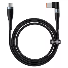 Кабель Baseus Zinc Magnetic Charging Type-C to DC Square Port 100W 5A 2м black