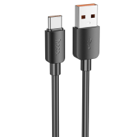 Кабель Hoco X96 USB-A to Type-C 100W 5A 0.25м black