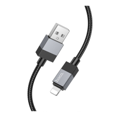 Кабель Hoco X110 Honorific USB-A to Lightning 12W 2.4A 1м black