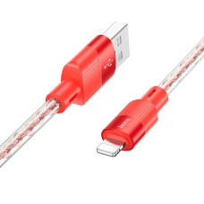 Кабель Hoco X99 USB-A to Lightning 12W 2.4A 1м red