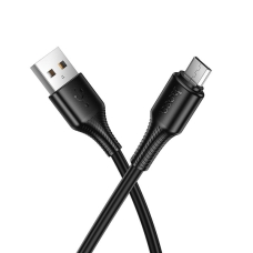 Кабель Hoco X120 USB-A to Micro USB 12W 2.4A 1м black