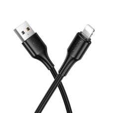Кабель Hoco X120 USB-A to Lightning 12W 2.4A 1м black