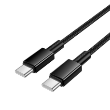 Кабель Hoco X119 Type-C to Type-C 60W 3A 1м black