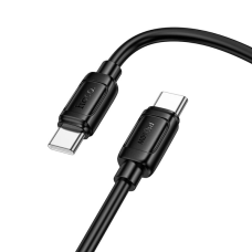 Кабель Hoco X115 Surpass Type-C to Type-C 60W 3A 1м black