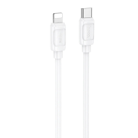 Кабель Hoco X115 Surpass Type-C to Lightning 27W 3A 1м white